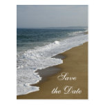 Beach Wedding Save the Date Announcement Postcard