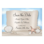 Beach Wedding Save the Date Announcements
