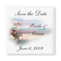 Beach Wedding Save the Date Magnets by kjsweddingshop Beach Wedding Save the Date Magnets