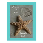 Beach Wedding Save the Date Postcard