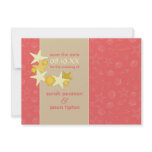 Beach Wedding Theme Save the Date Announcements