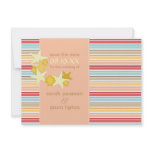 Beach Wedding Theme Save the Date Announcements