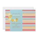 Beach Wedding Theme Save the Date Announcements