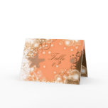 Beach wedding theme ~ table seating 2 placement greeting cards