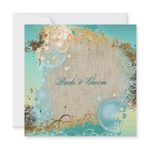 Beach wedding theme tropical destination announcements