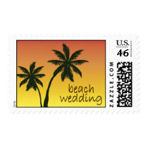 Beach Wedding!  Wedding Postage postage