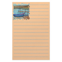beach weddings stationery