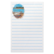beach weddings stationery paper