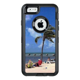 Beach with Coconut Palm OtterBox iPhone 6/6s Case