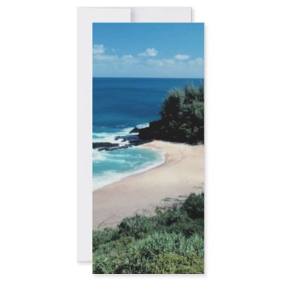 beach_with_trees rack cards by CreativeColours
