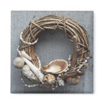 Beachcomber Wreath Magnet