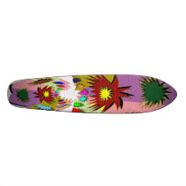 BEACHcraft Festive Designs Skate Board