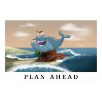 Beached Whale - Motivational Poster posters