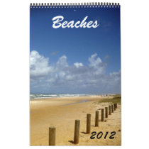 beaches 2012 calendar