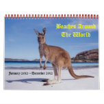 beaches around the world wall calendars