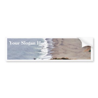 Beaches Ocean Coastline Bumper Stickers by lifesphere