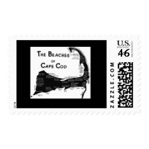 Beaches of Cape Cod - Customized P... - Customized Postage Stamps