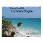 Beaches of the Riviera Maya Calendar
