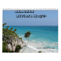 Beaches of the Riviera Maya Calendar