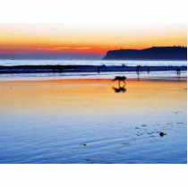 Beaches Point Loma Sunsets photo sculptures