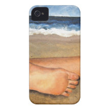 Beachin' Feet iPhone 4 Case-Mate Cases