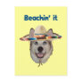 Beachin It Beach Dog Postcards