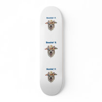 Beachin It Beach Dog Skate Board Deck