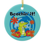 Beachin' It T-shirts and Gifts Christmas Ornaments