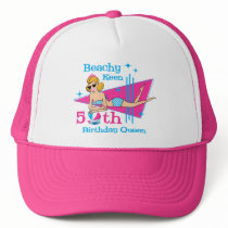 Beachy Keen 50th Birthday Hat
