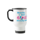 Beachy Keen 60th Birthday Coffee Mug
