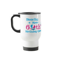 Beachy Keen 60th Birthday Coffee Mug