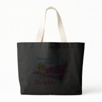 Beachy Keen Bride Tote Bags