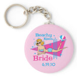 Beachy Keen Bride Custom Keychains