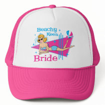 Beachy Keen Bride Mesh Hat
