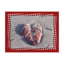 Beachy Valentine Postcard