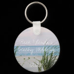 Beachy Wedding - Keychain momento