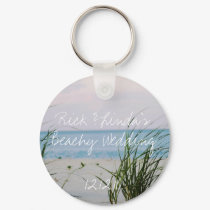 Beachy Wedding - Keychain momento