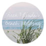 Beachy Wedding - Sticker
