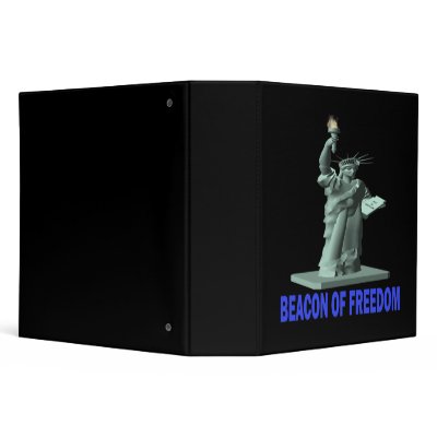 Beacon Of Freedom Binder Zazzle_binder