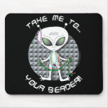 Bead Alien Mouse Pad