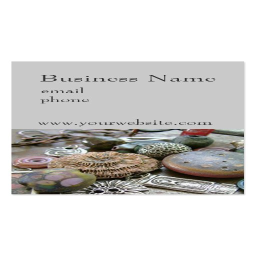 Bead Business Cards Zazzle