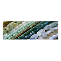 Bead Business Tags Business Card
