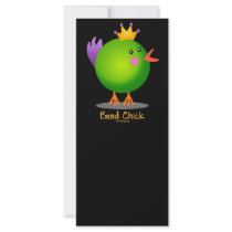 Bead Chick - Green rack cards by ARTegrity Bead Chick - Green rack cards
