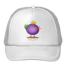 Bead Chick - Purple Hat