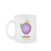 Bead Chick - Purple Coffee Mugs