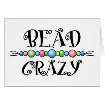 Bead Crazy Card