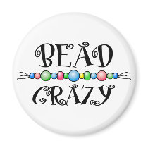 Bead Crazy Magnets
