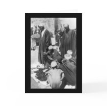 Bead Peddler in Damascus, Syria 1892 cards