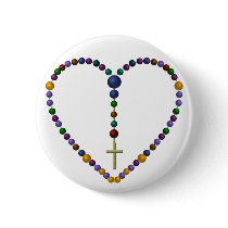 Bead Rosary #1 Button