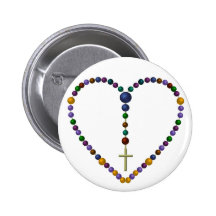 Bead Rosary #1 Button